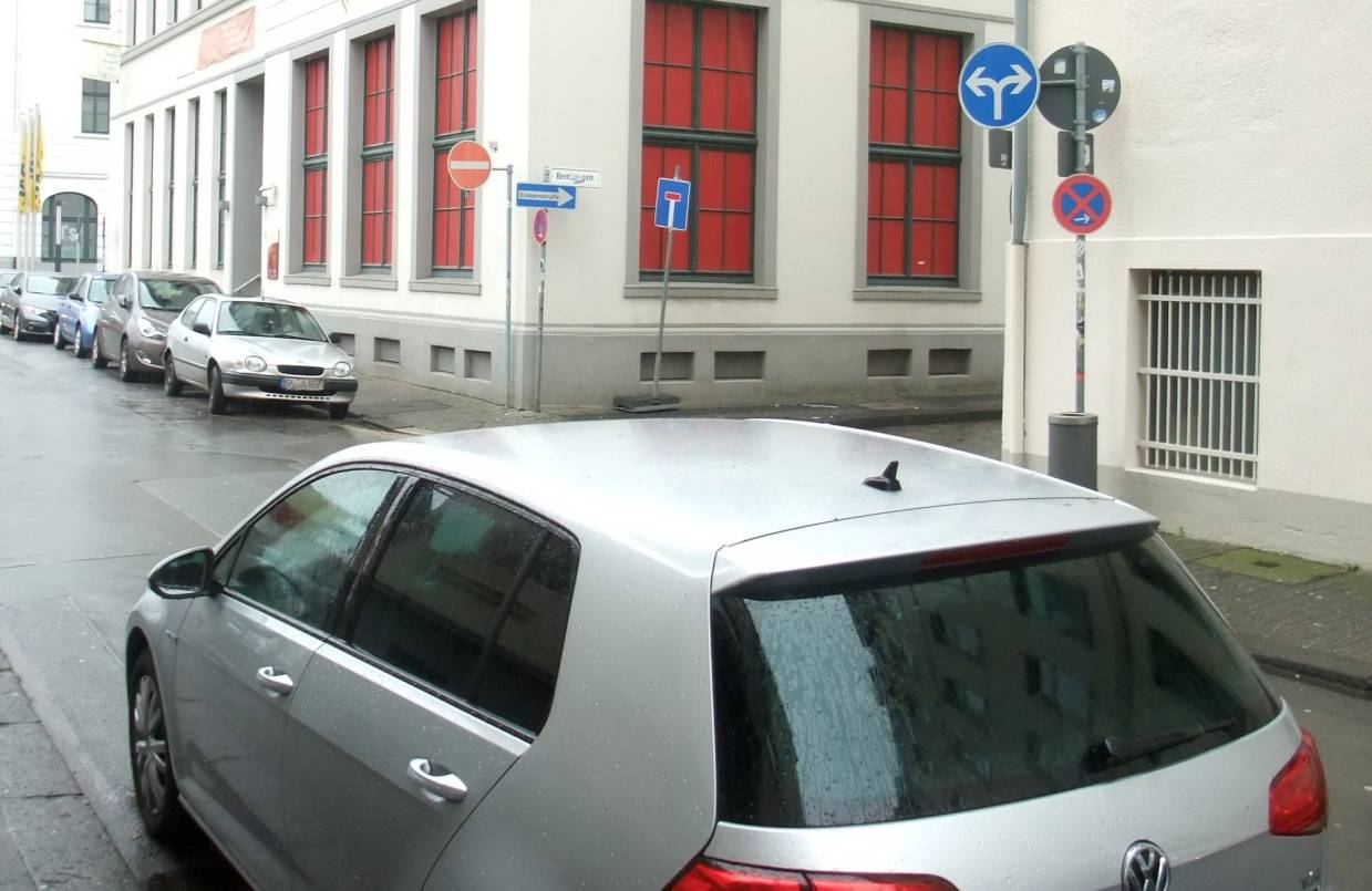 Eine Einbahn-Sackgasse...