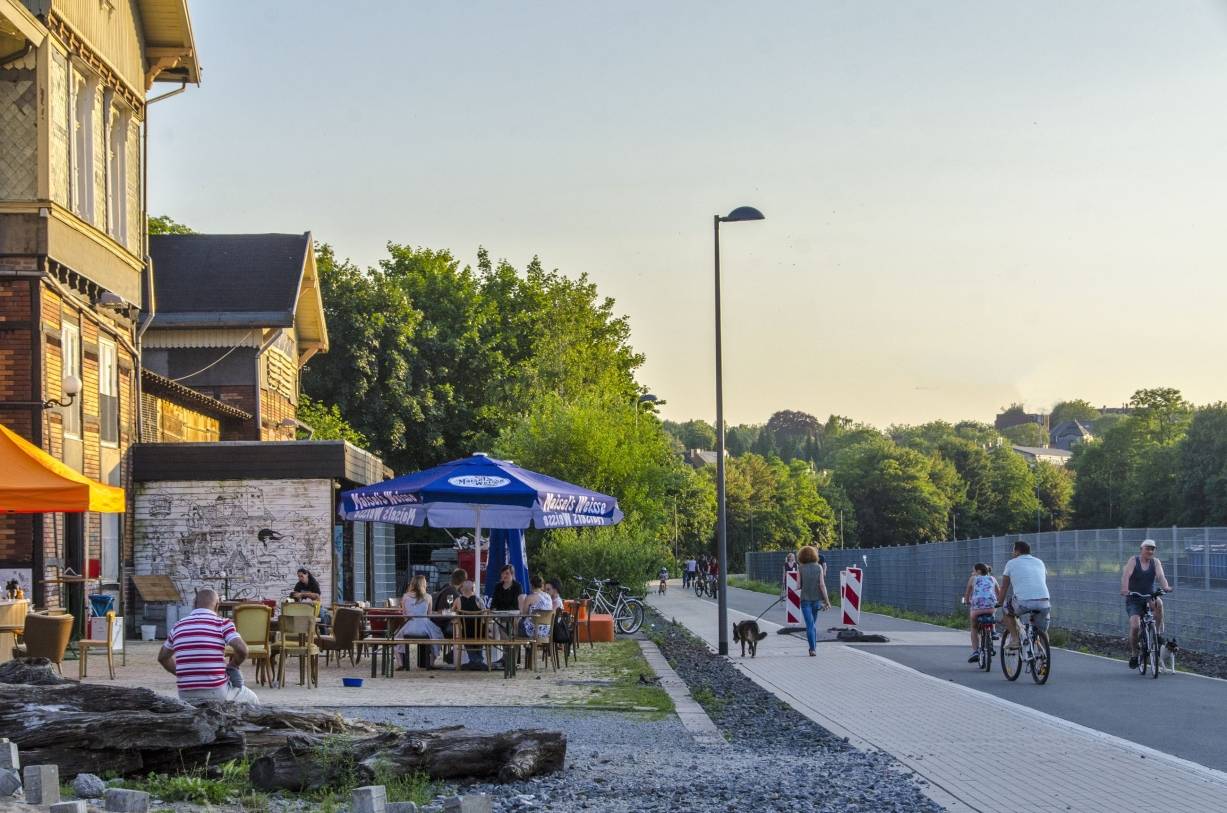 Das Kunst- und Kulturfest an der Nordbahntrasse
