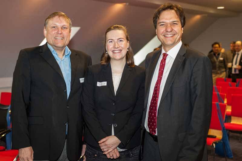  Strahlende Gesichter bei den Beteiligten. 