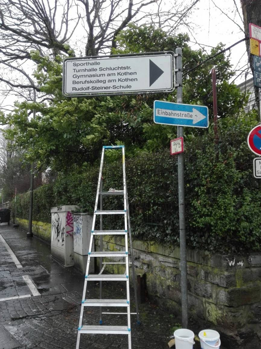 Den Putzlappen geschwungen