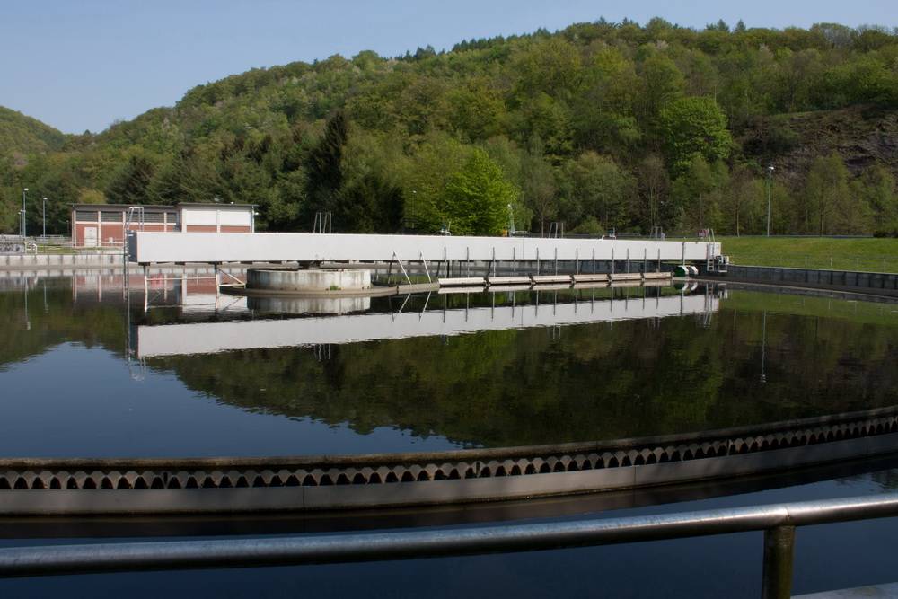  Das Klärwerk Buchenhofen. 