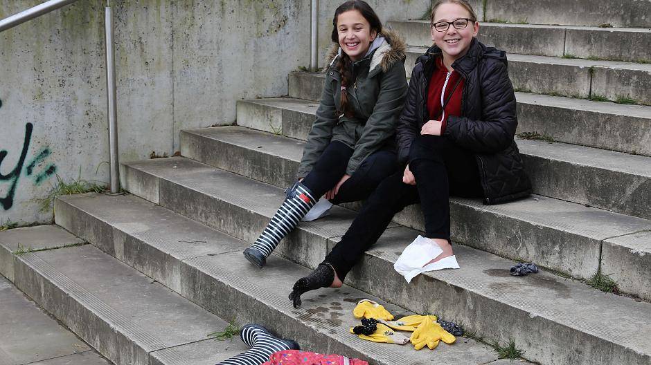 Da waren die Gummstiefel nicht hoch genug...