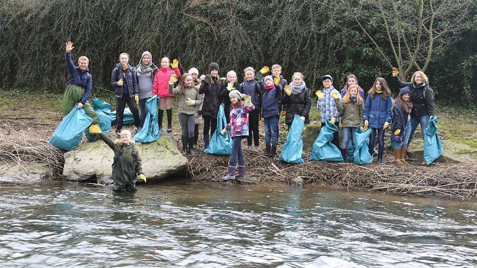 Die Schüler des Gymnasiums Sedanstraße hatten viel Spaß beim...