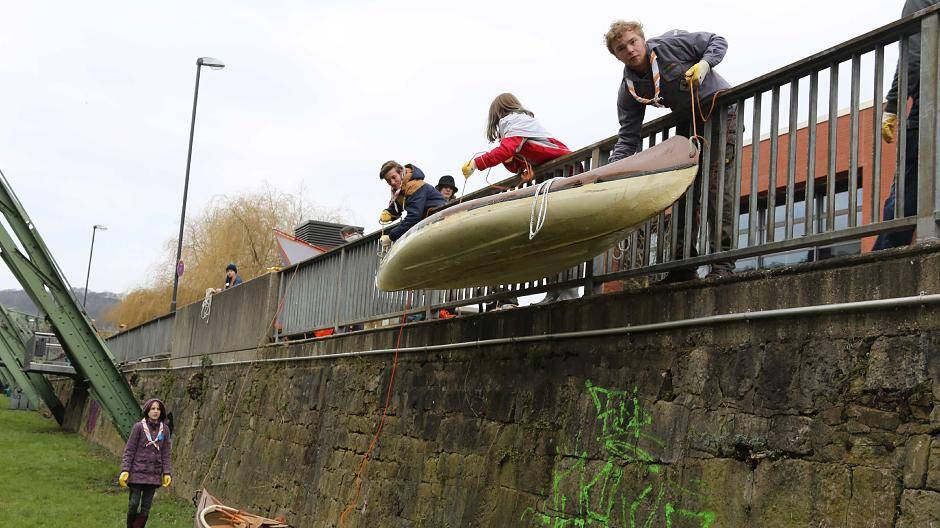 Das Hilfsgerät war schnell...