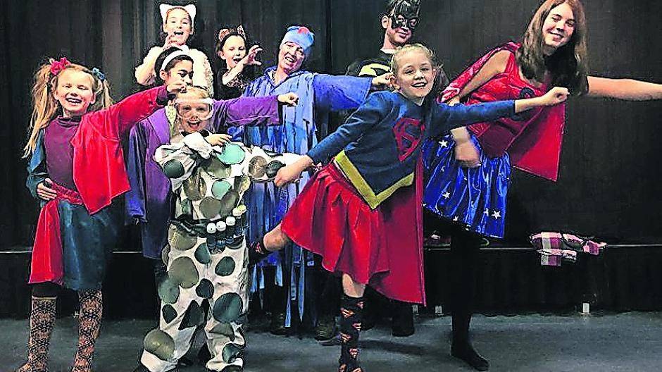 Kinder als Superhelden