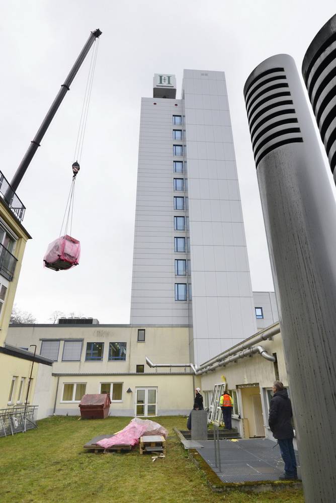 Kommt ein MRT-Gerät geflogen…