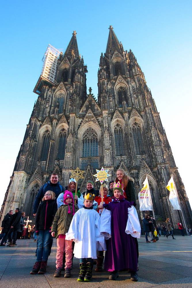 Ronsdorfer Sternsinger im Dom