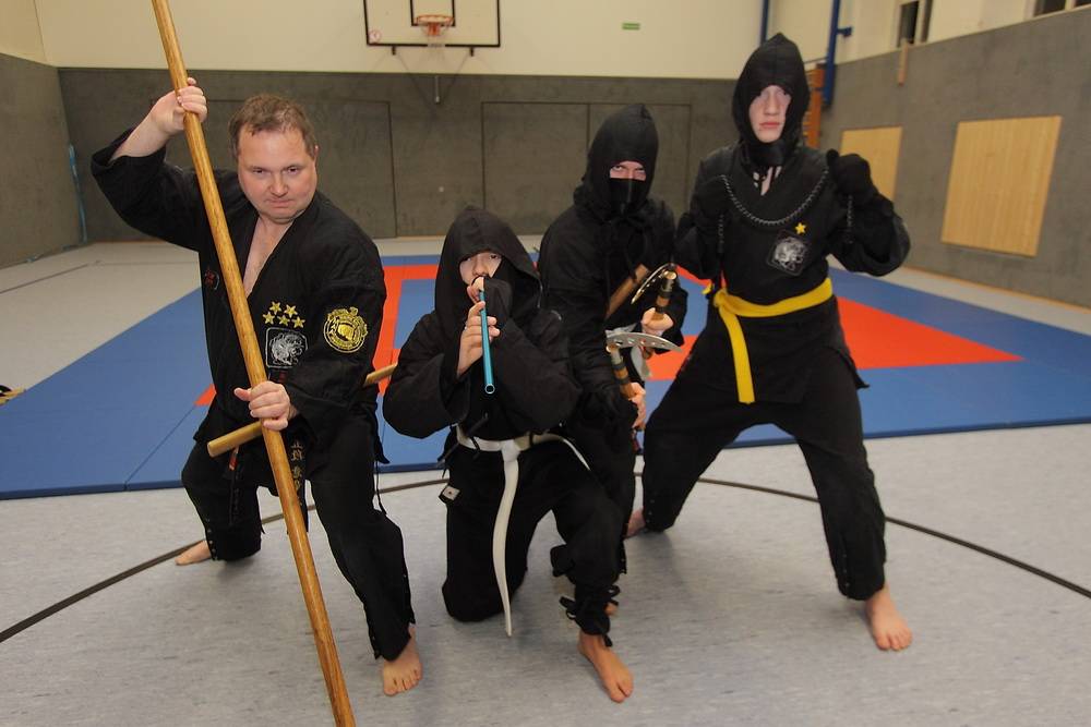 Keine Angst, die wollen nur trainieren