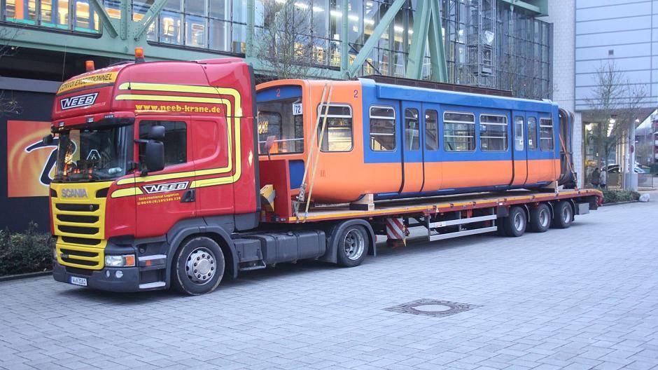 Schwebebahnwagen nach Lindlar