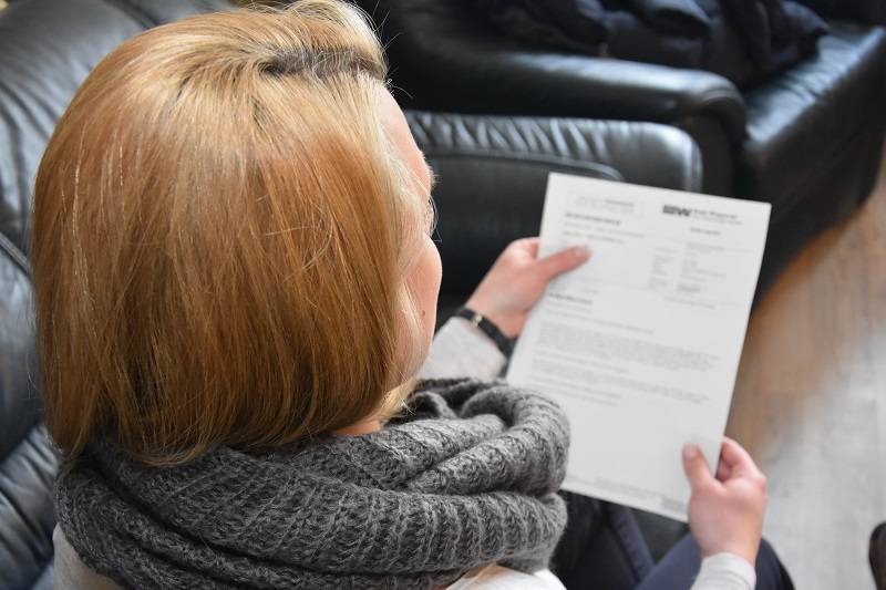  Als Vera S. den Brief von der Stadt öffnete, konnte sie ihren Augen kaum glauben.  