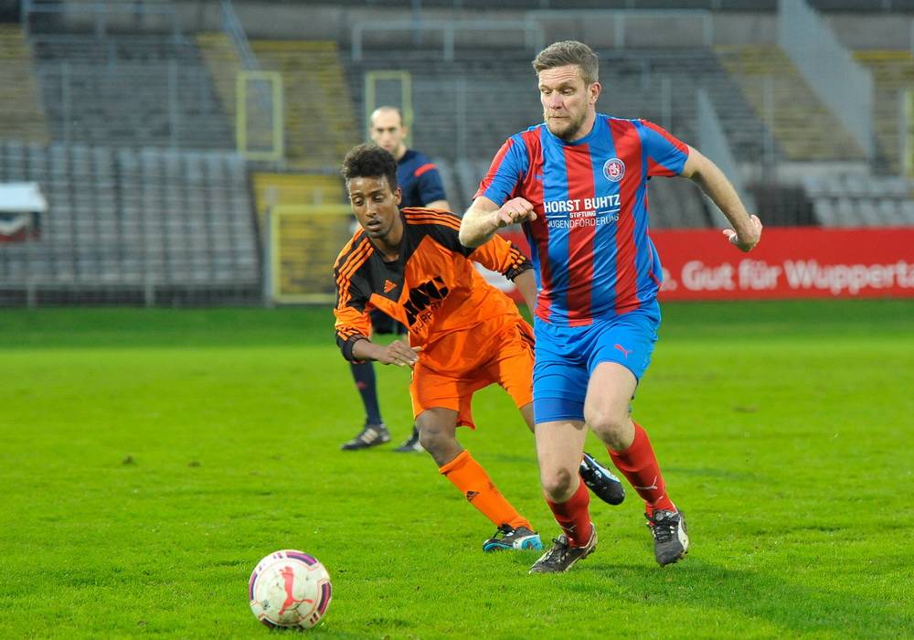  Trainer Stefan Vollmerhausen - mal als Spieler. 