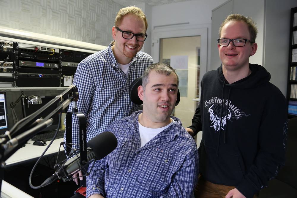 Premiere am Mikrofon