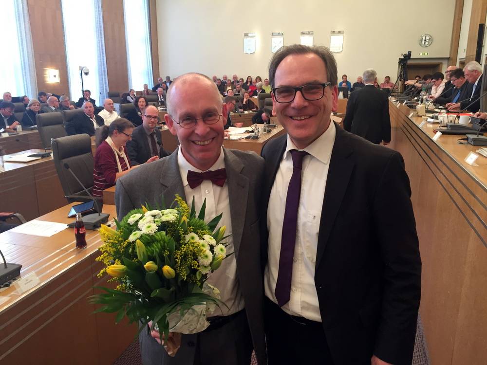  Freut sich über eine kräftige Düsseldorfer Finanzspritze für Wichlinghausen und Oberbarmen - sowie für Heckinghausen: Wuppertals Sozialdezernent Stefan Kühn.  