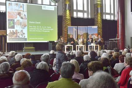  Das Bürgerfoum 2015 zum Thema "Rücken" war sehr gut besucht. 