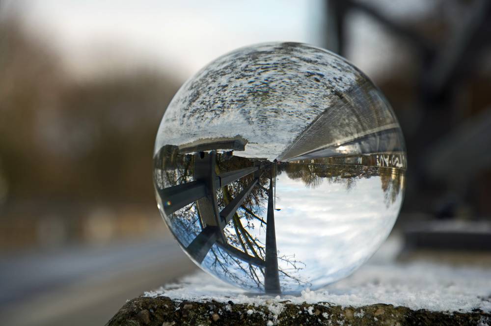 Leser-Foto: Blick durch die Kugel