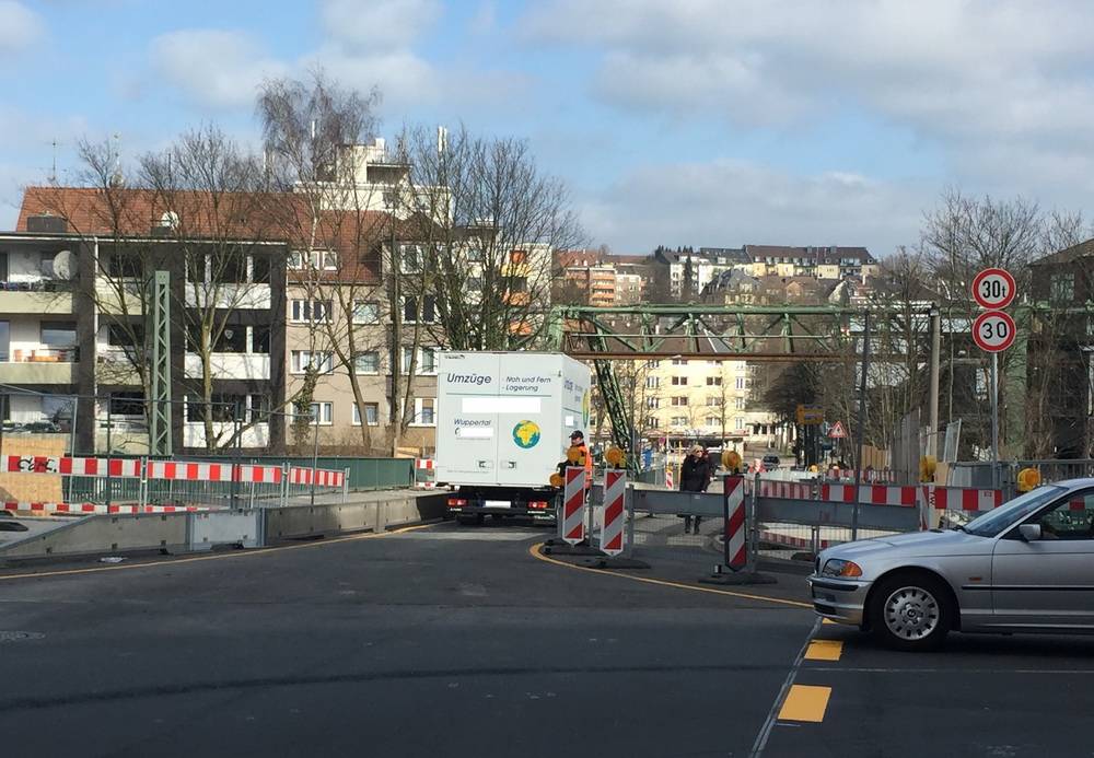 Immerhin in eine Richtung