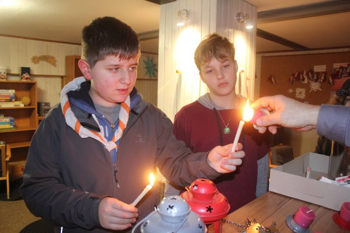 Friedenslicht brennt in Wuppertal