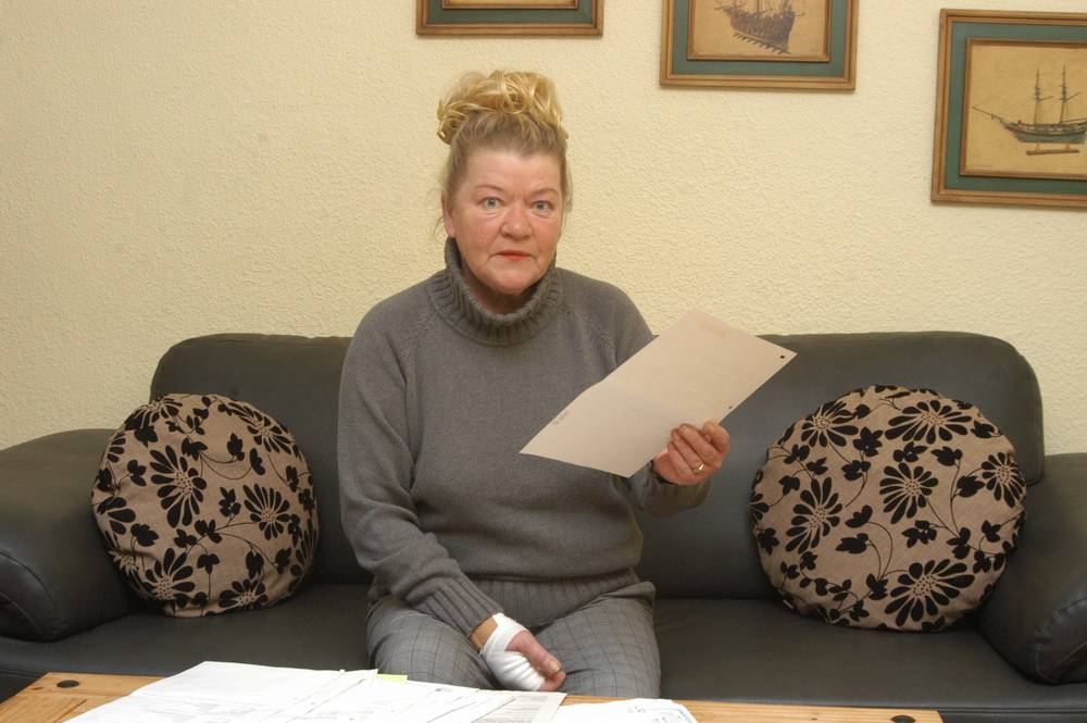  Nicht gerade begeistert von dem, was sie mit der Postbank erleben musste, ist Gunhild Knecht. Immerhin steht jetzt eine Entschädigung in Aussicht. 