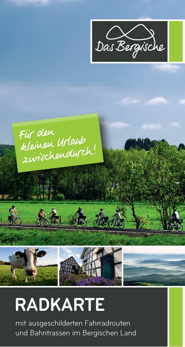  Das Titelbild der Radkarte. 