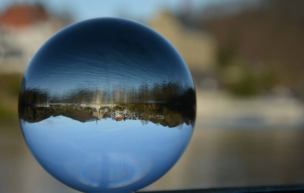 Leser-Foto: Der Stausee und die Kugel