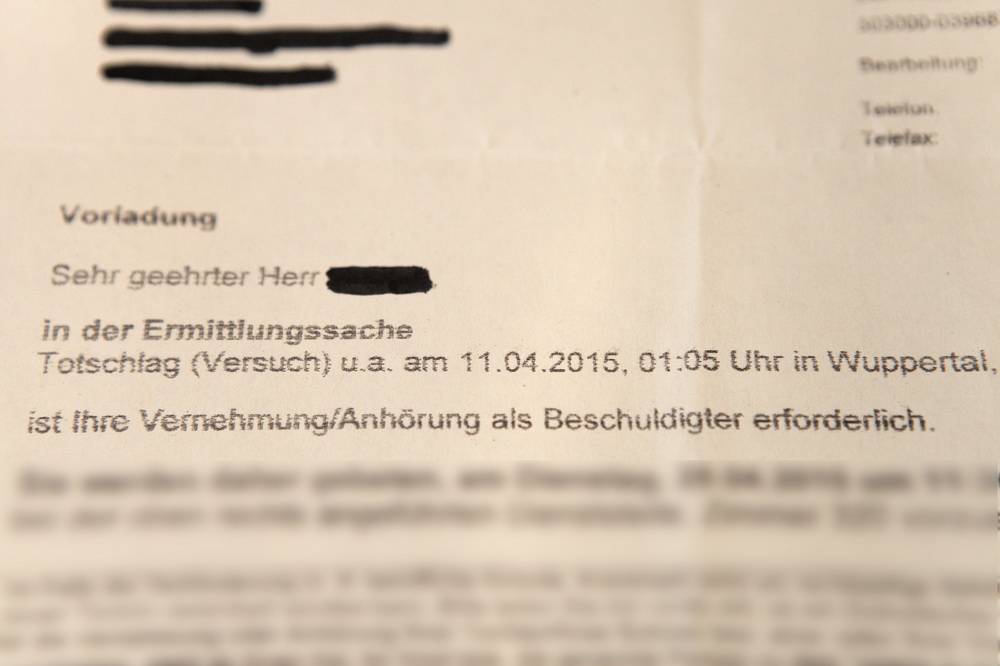 AZ-Messerattacke: Falsch gespeichert?