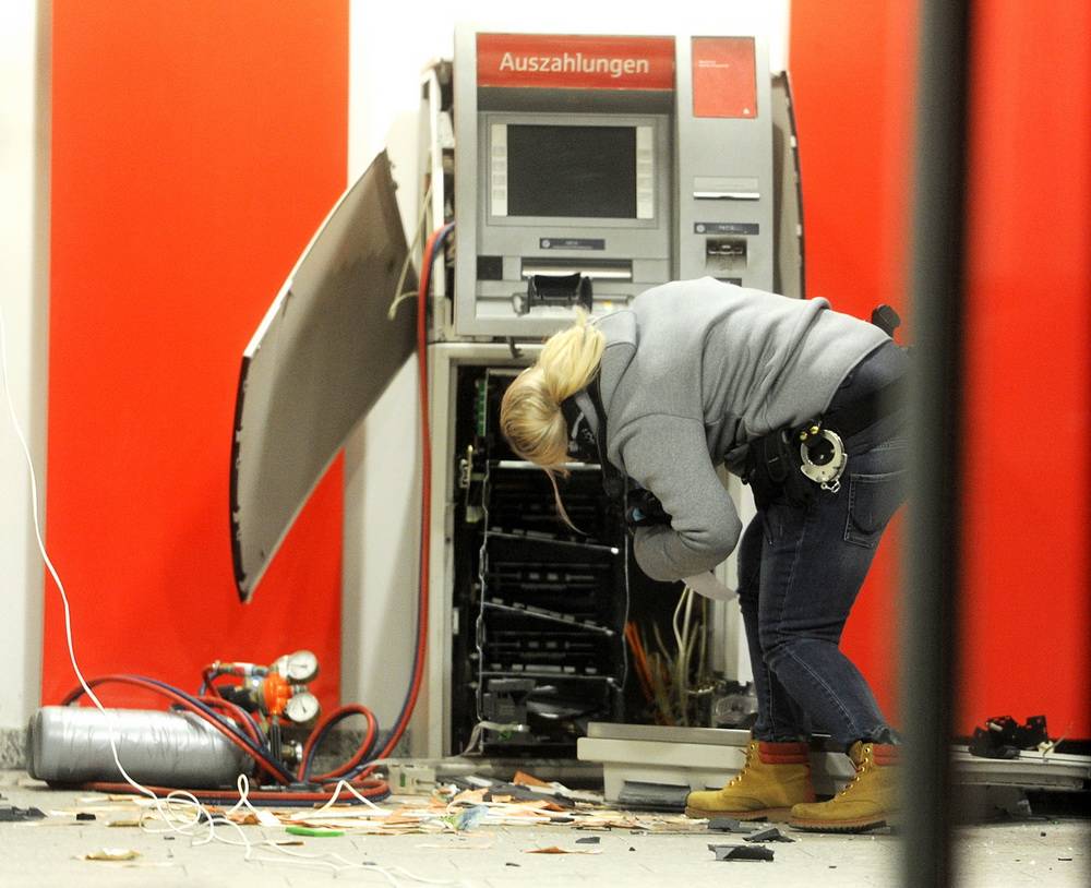 Geldautomat gesprengt