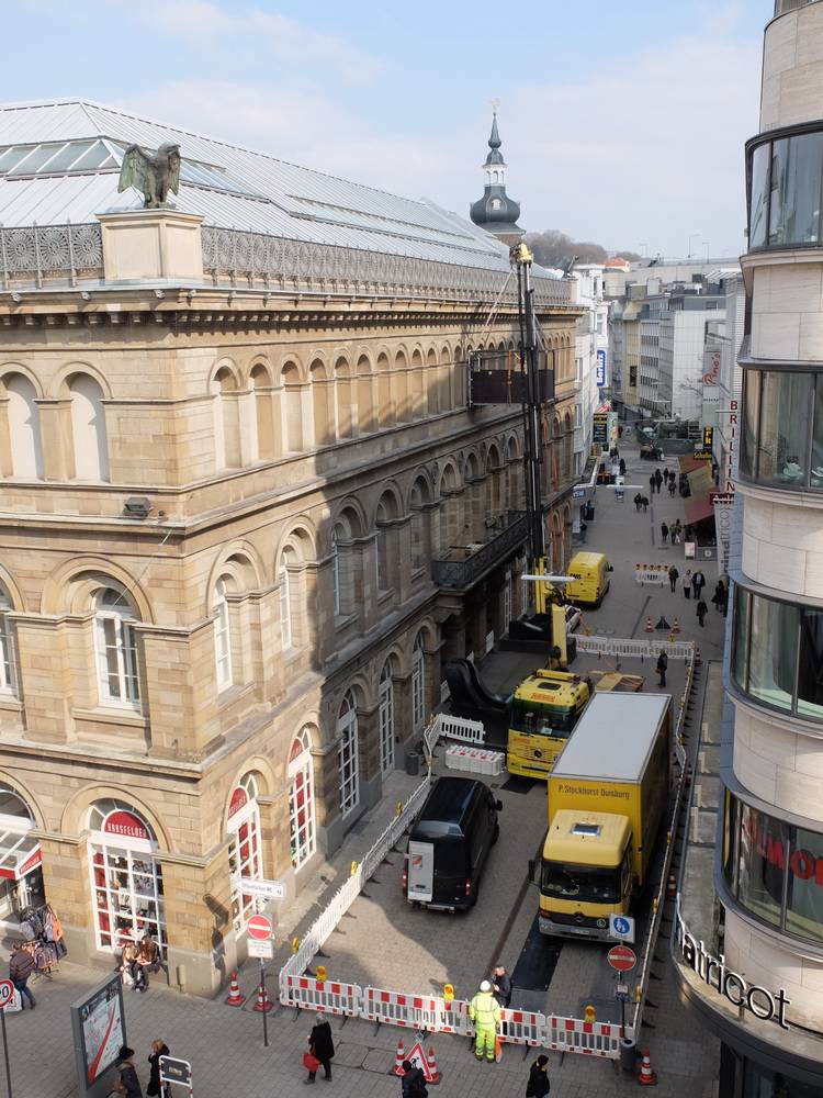  Der Turmhof ist gesperrt. 