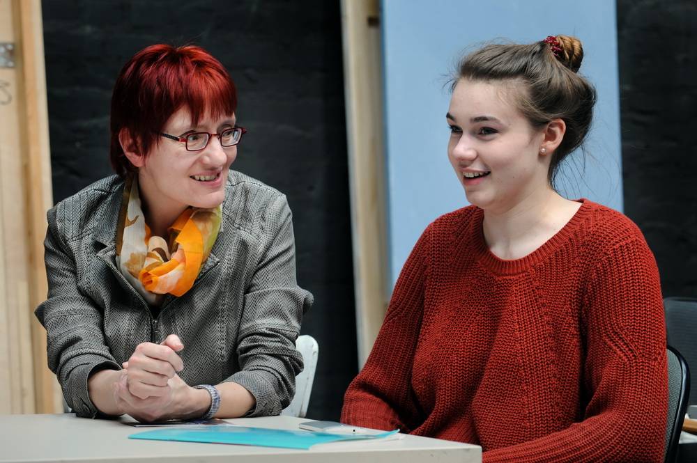  Sylvia Martin (links) und Celine Nesgen... 