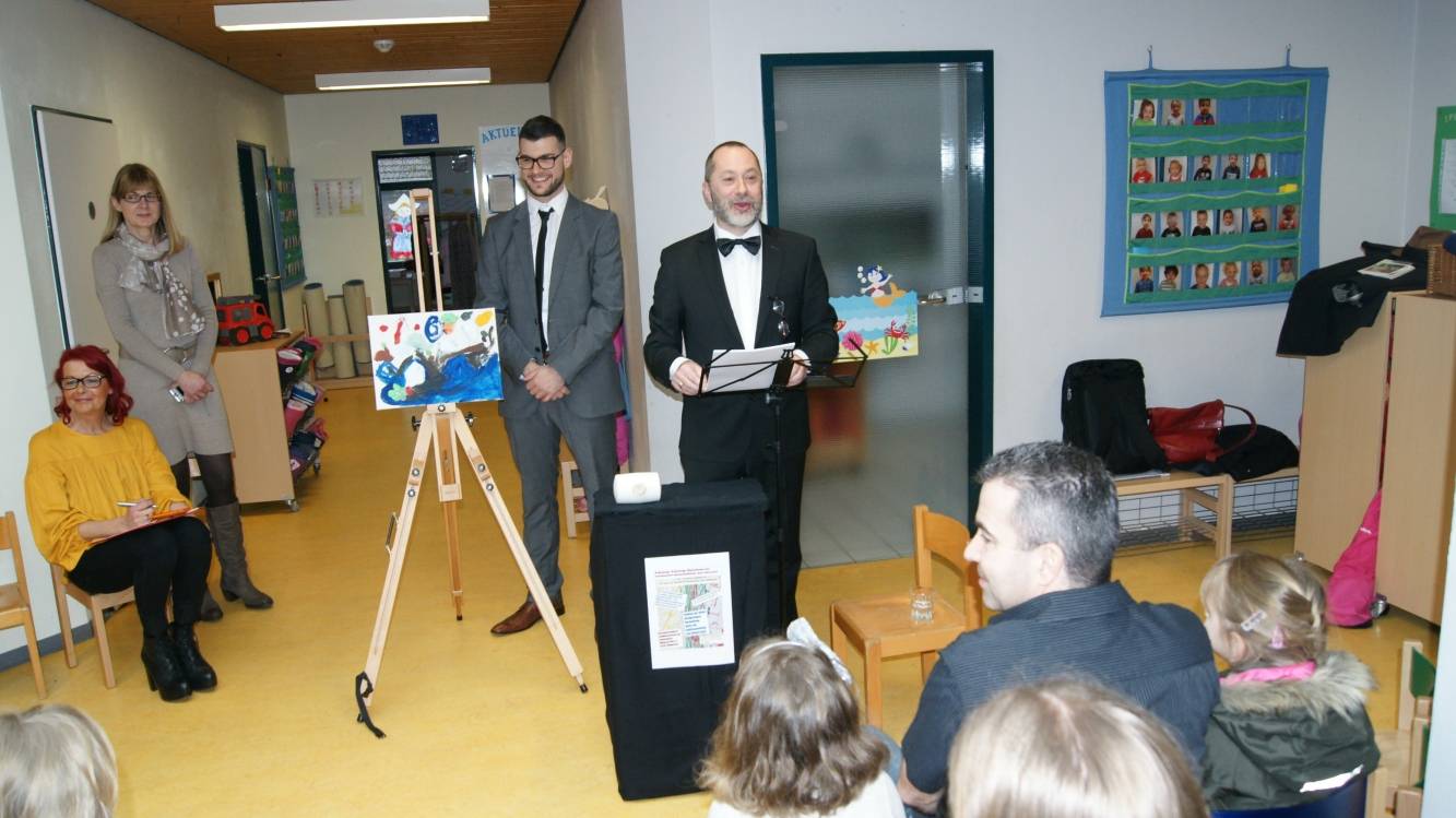 Kleine Künstler ganz groß