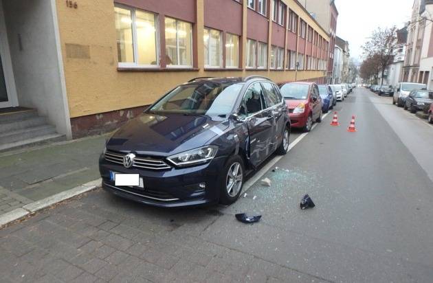  Der Sachschaden ist enorm. 