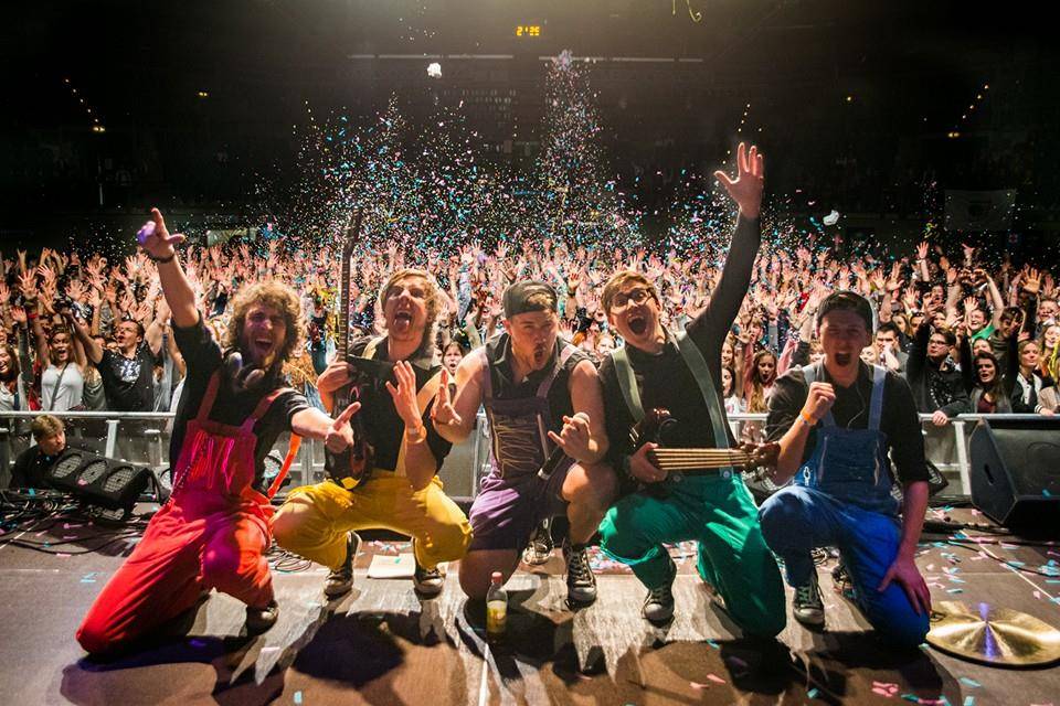 CD-Release-Party von "Dickes Gebäude": Adrenalin pur