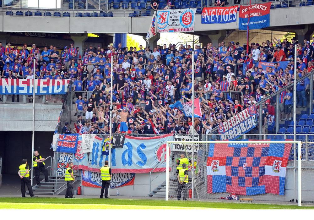  Gut 1.000 Fans begleiteten den WSV am vergangenen Sonntag nach Duisburg. 