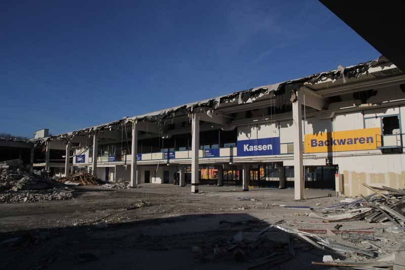  Nur noch wenig erinnert an die ehemalige Nutzung. 