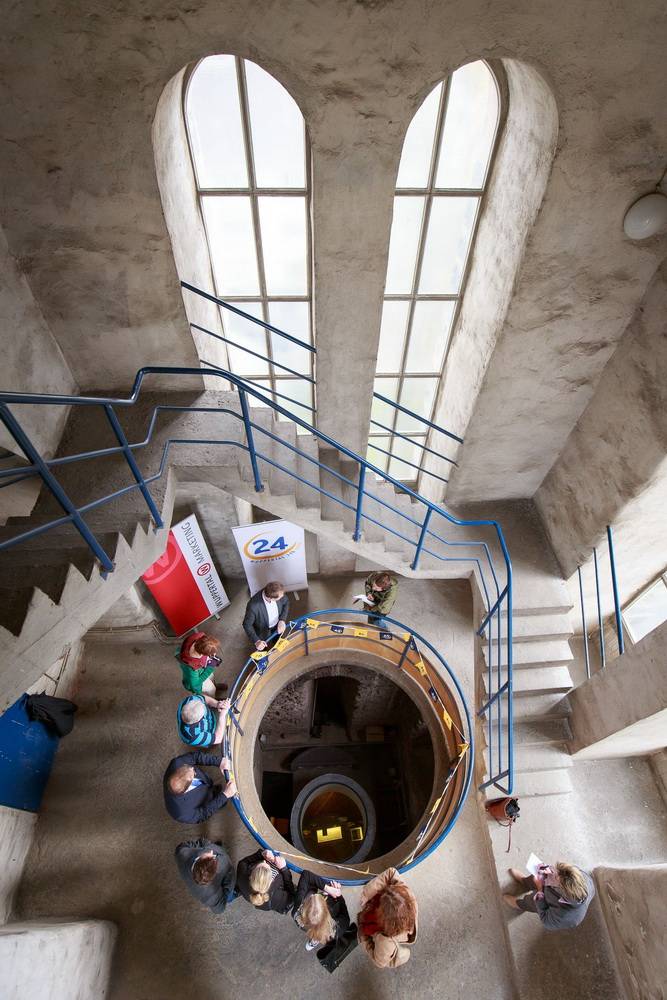  Blick in die Gemarker Kirche. 