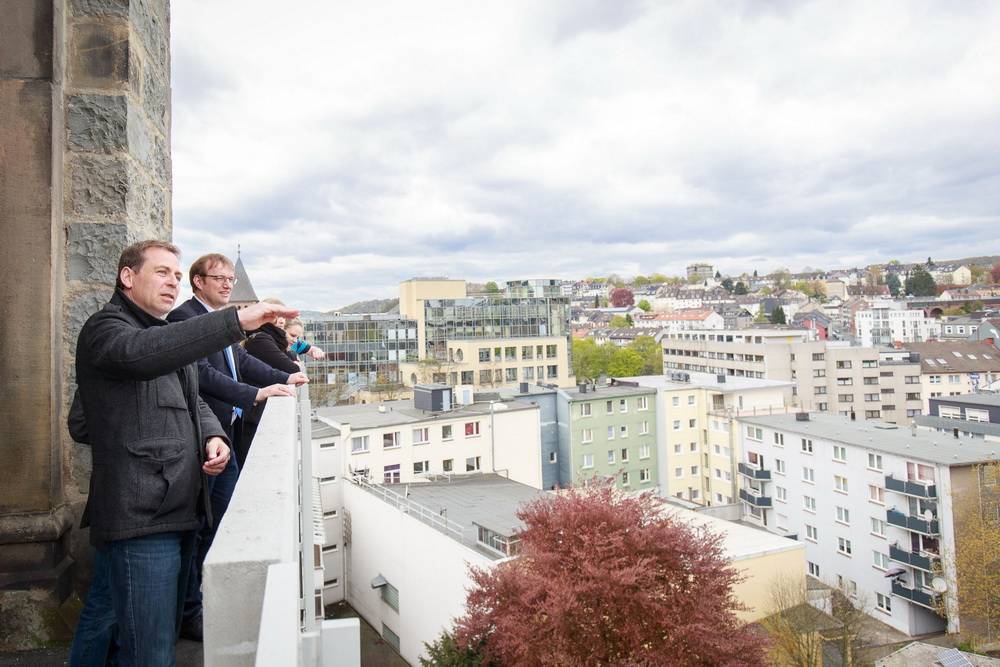  Der Blick über Barmen. 