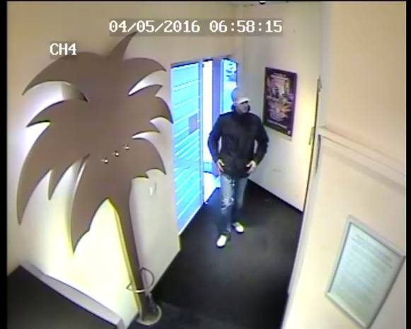  Videobild aus der Spielhalle. 