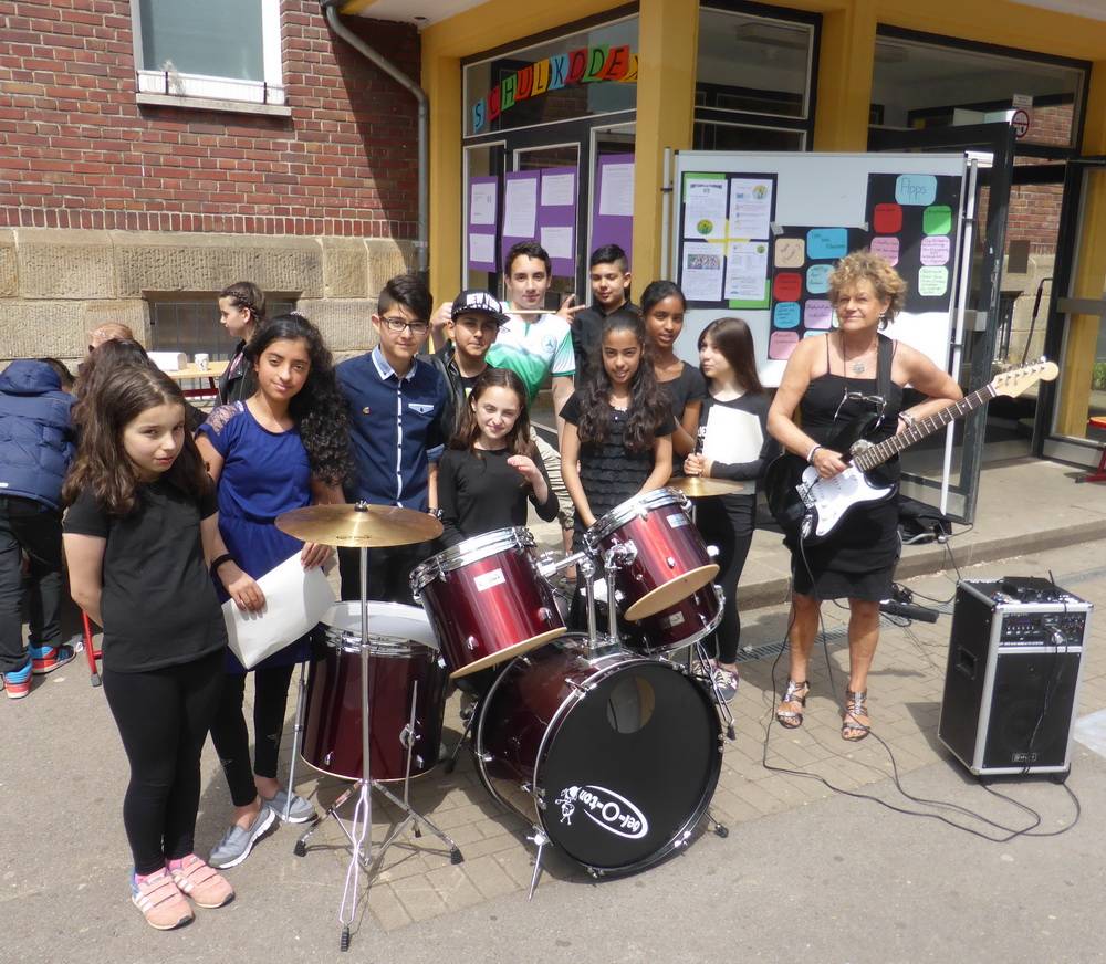 Auf dem Hügel war was los