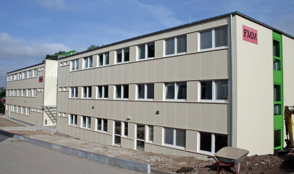 Neues Gebäude auf dem Campus Freudenberg
