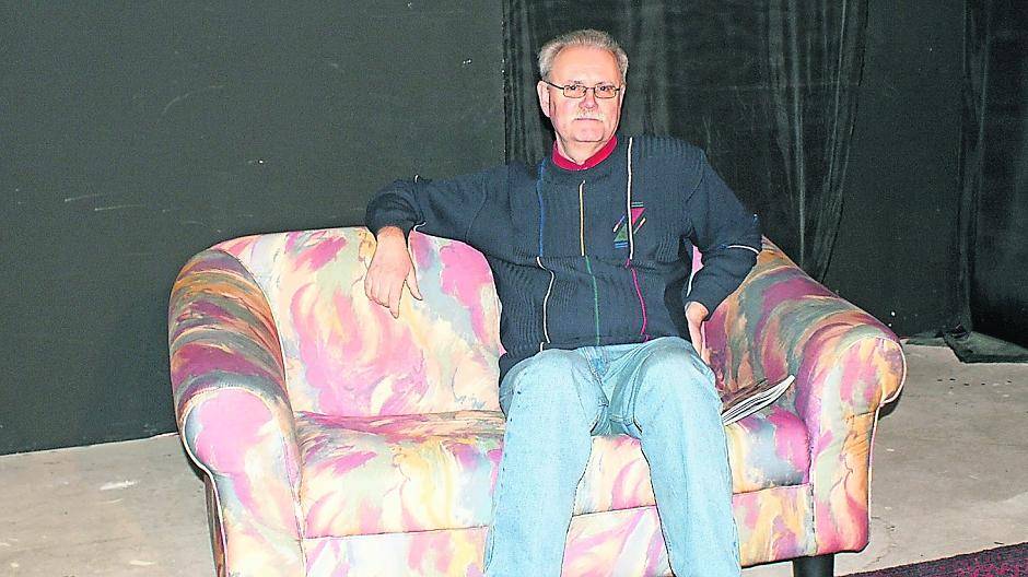  Entspannung auf dem Sofa — das ist eher nicht Ernst Werner Quambuschs Art. 