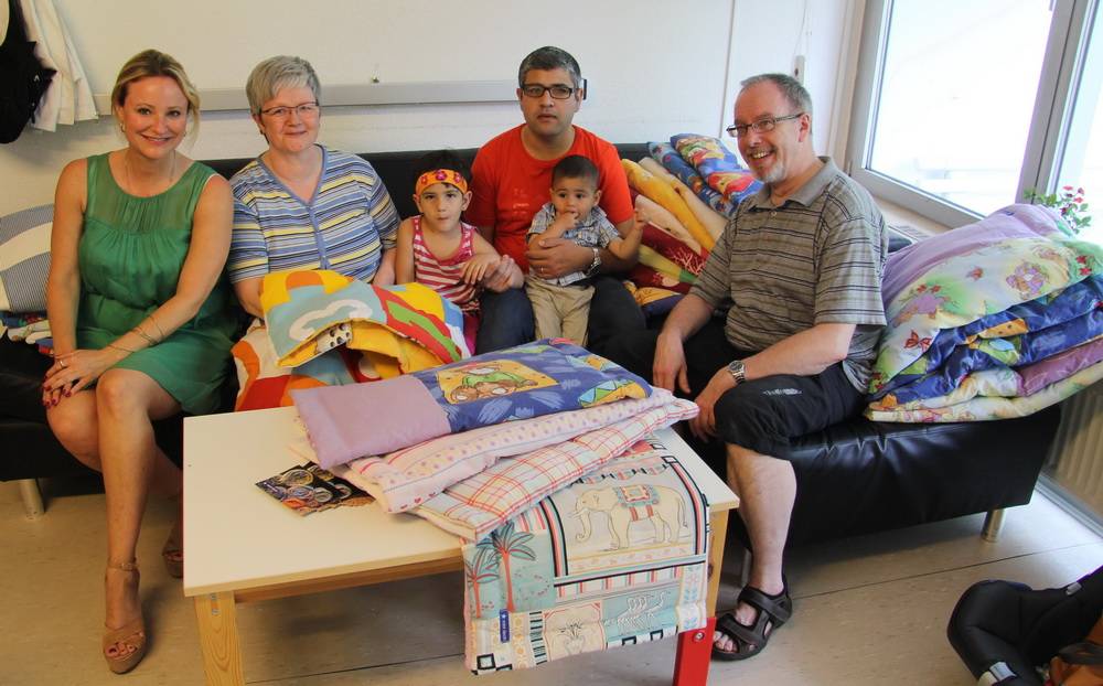 „Meine Decke“ für Flüchtlingskinder