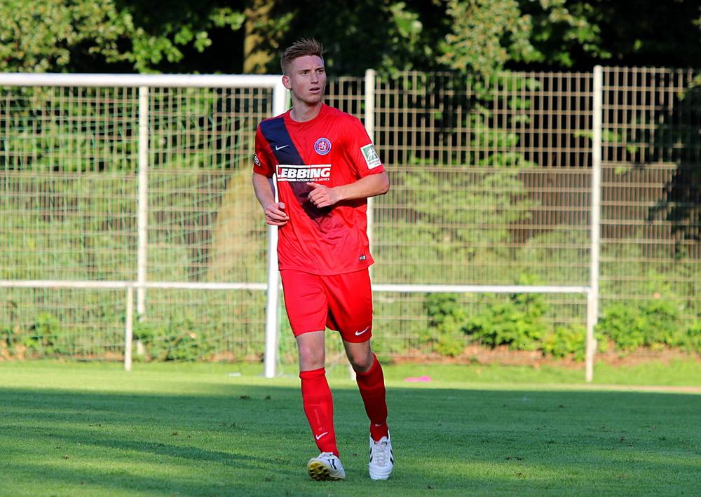 Nun auch offiziell ein Rot-Blauer: Kai Schwertfeger.