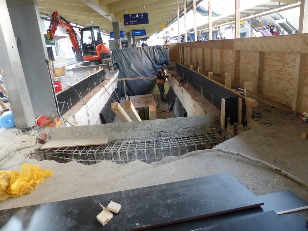 Hauptbahnhof: Schlepper müssen durchhalten