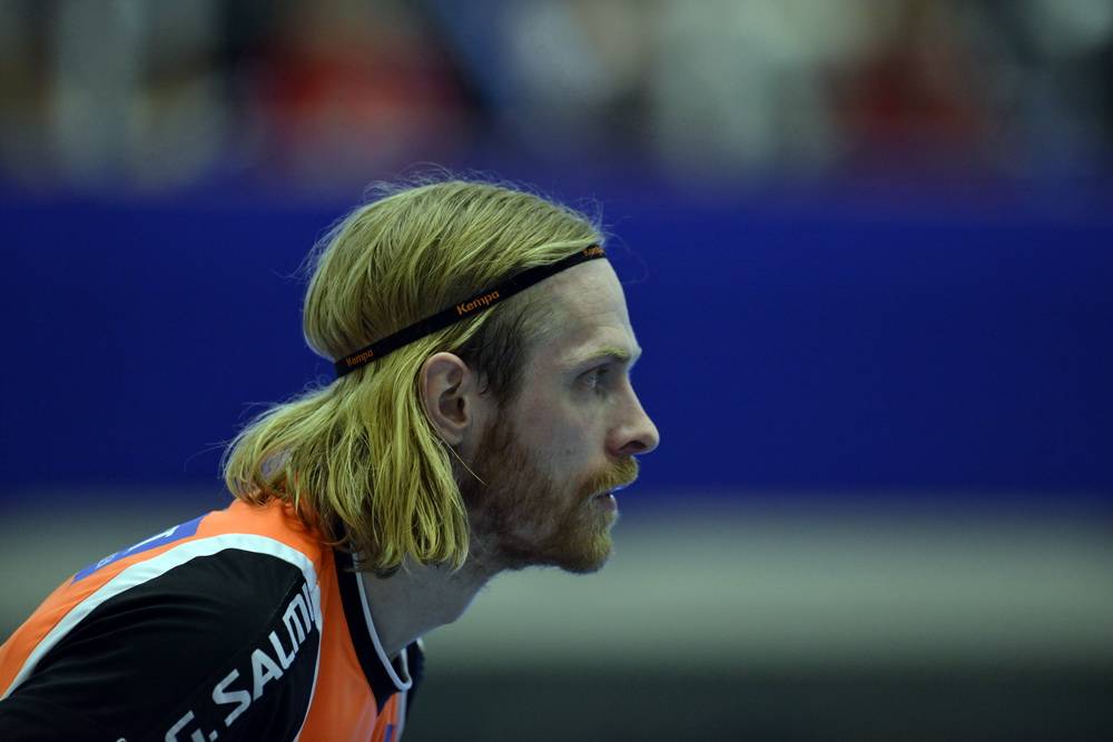  Torhüter Björgvin Pall Gustavsson. 