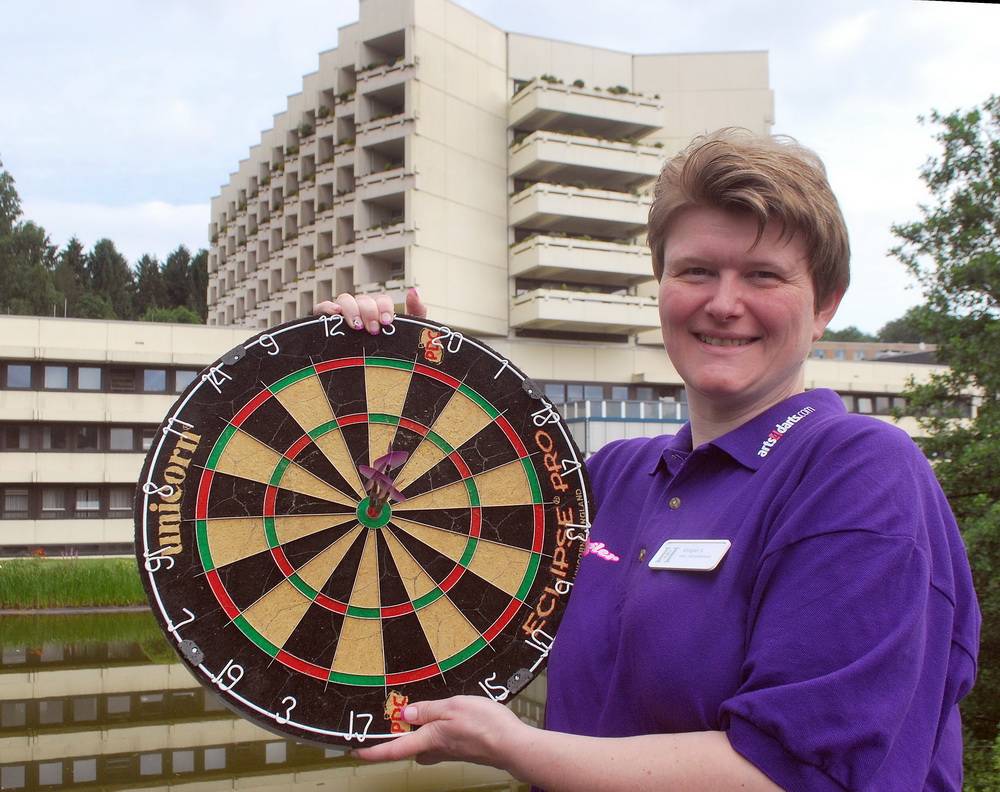  Silke Klingler hat ein ruhiges Händchen ... 