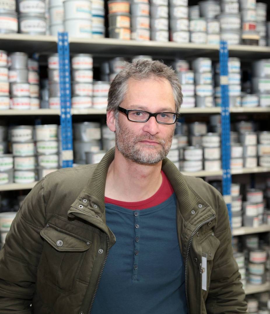  Olaf Joachimsmeier, der Sieger des diesjährigen Fotopreises. Mit über zwei Metern Körpergröße hat er immer einen guten Überblick über potenziell interessante Motive 