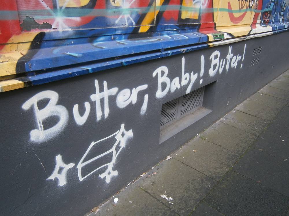 Die gute Butter...