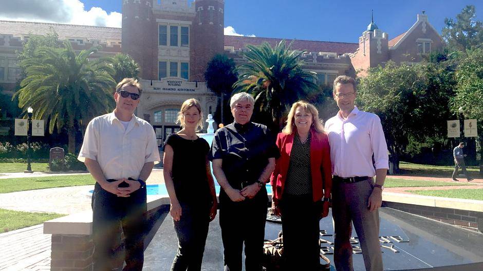 Prof. Dr. Janet Kistner (2.v.r.), Vizepräsidentin der Florida State University,...
