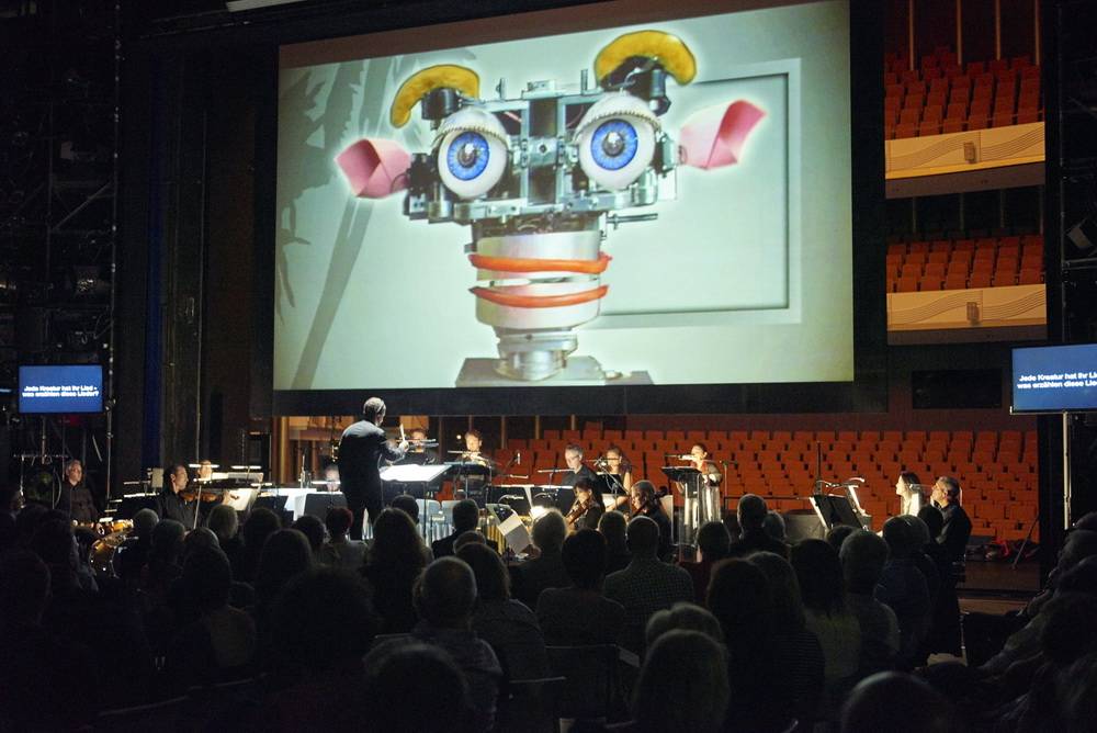  Szene aus dem Konzert am Samstag. 