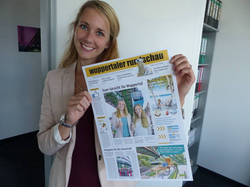 Einmal auf der Seite 1 der Rundschau!