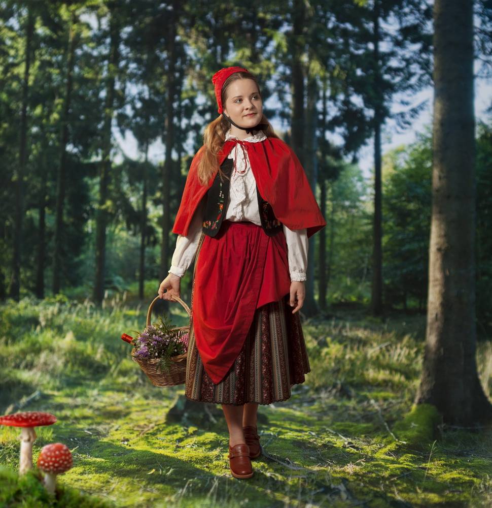 Rotkäppchen kommt persönlich vorbei